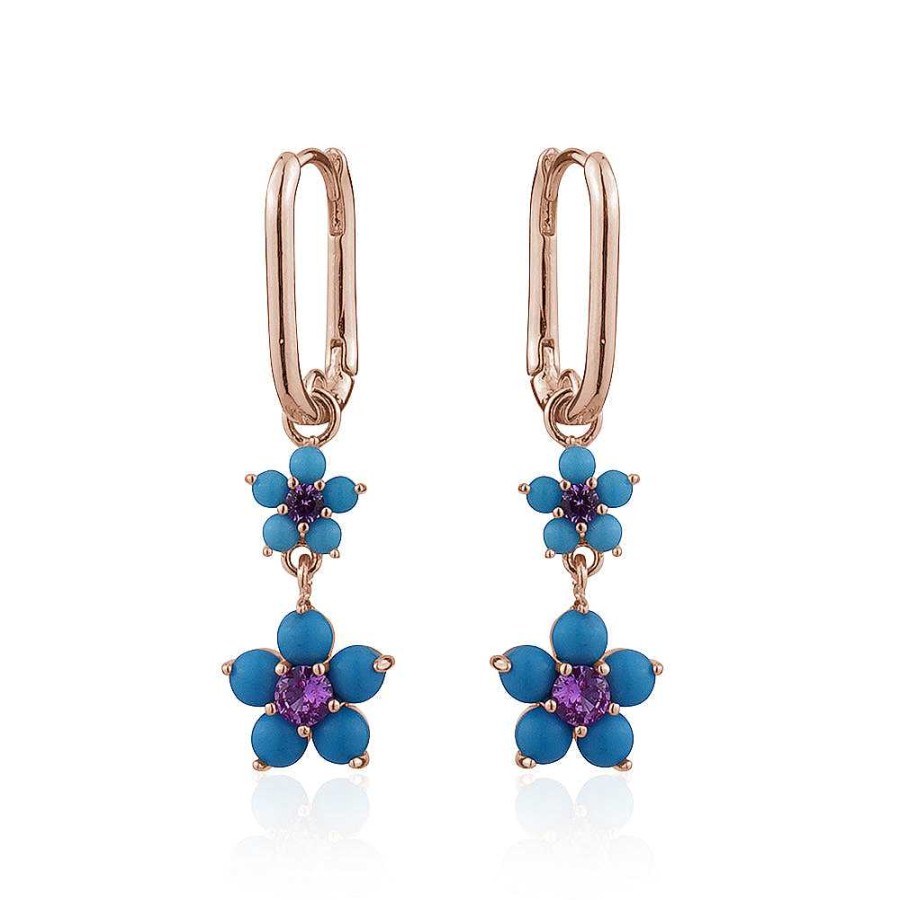 Jewelry Limlim | Sweet Flower French Hoops