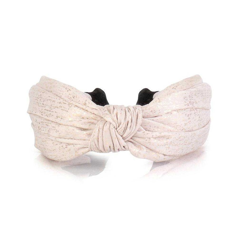 Hair Accessories Limlim | Soft Gold Knot Hairband