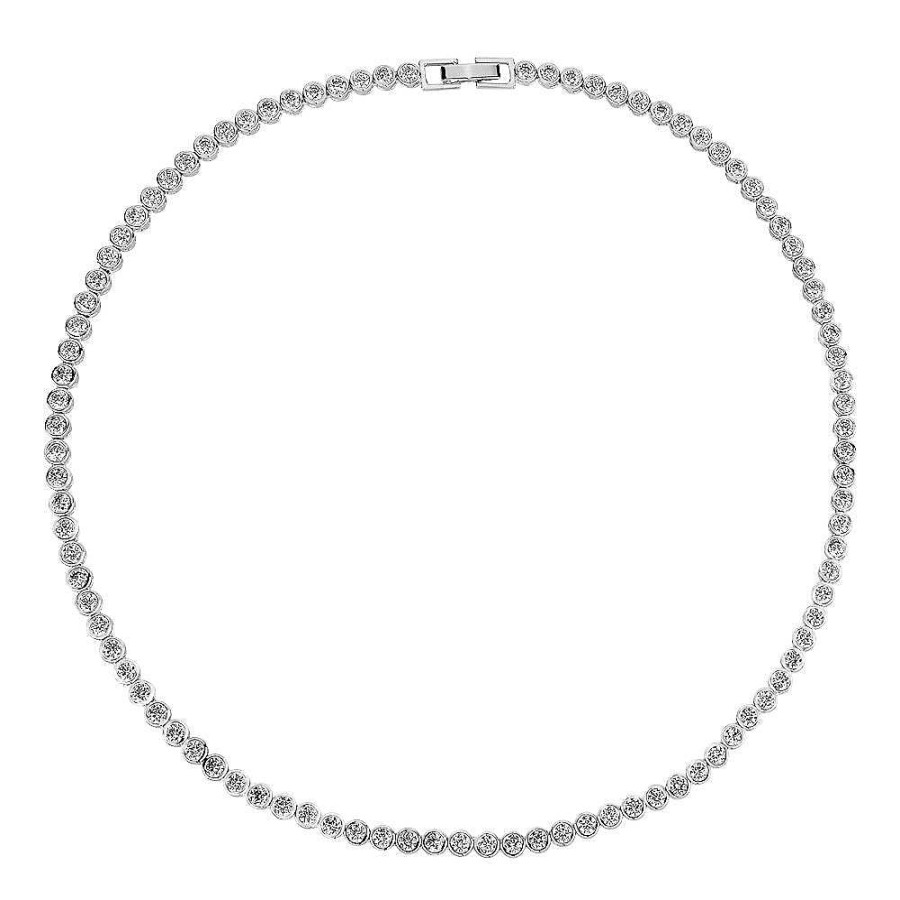 Jewelry Limlim | 3Mm Bezel Tennis Necklace