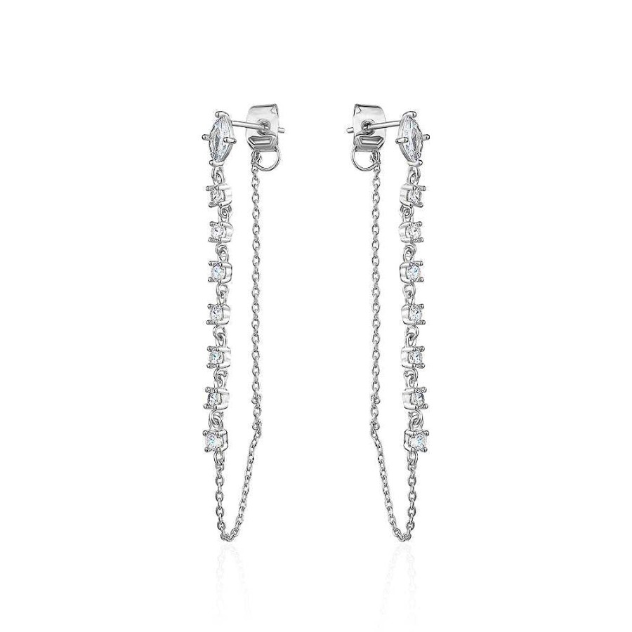 Jewelry Limlim | Chain Earrings Crystal