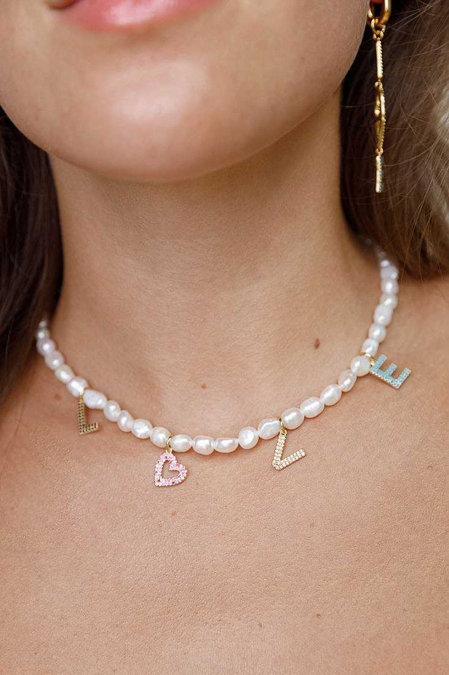 Jewelry Limlim | Love Pearl Necklace