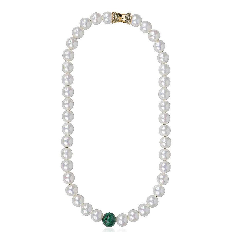 Jewelry Limlim | Malachite Pearl Necklace And Bracelet