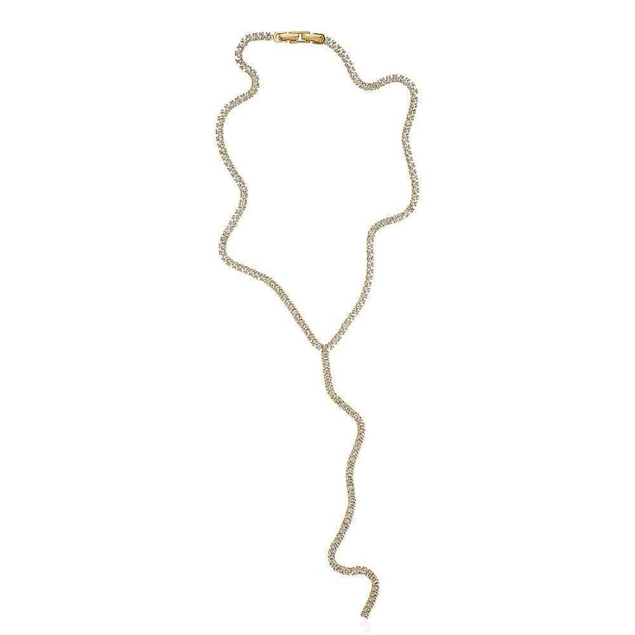 Kgmtl Limlim | Lariat Tennis Necklace