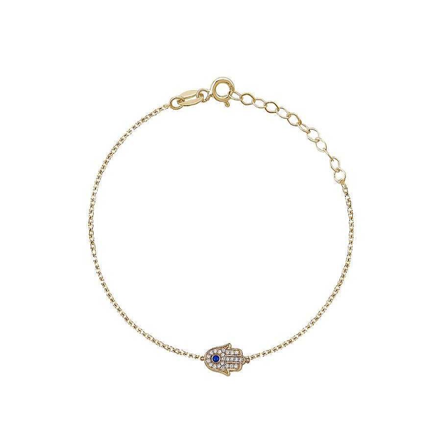 Jewelry Limlim | Hamsa Gold Bracelet