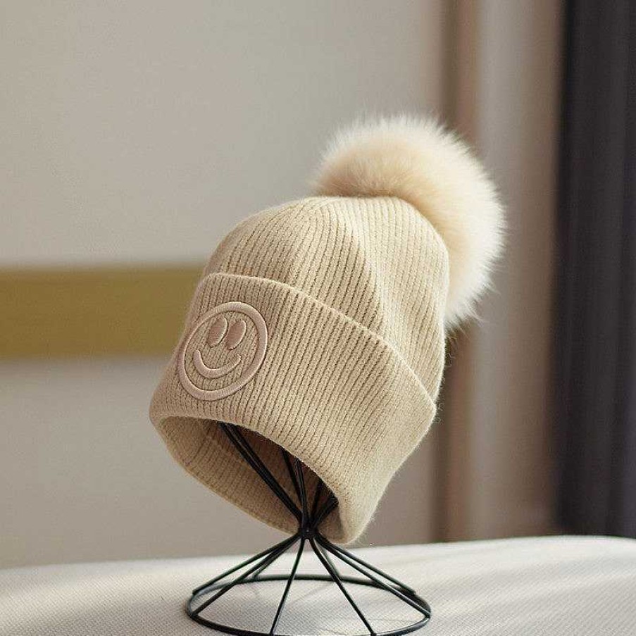 Slippers And Beanies Limlim | Smiley Pompom