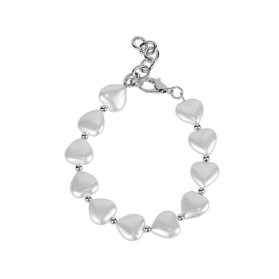 Jewelry Limlim | Heart Pearl Bracelets