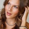 Jewelry Limlim | Glass Bead Necklace And Bracelets And