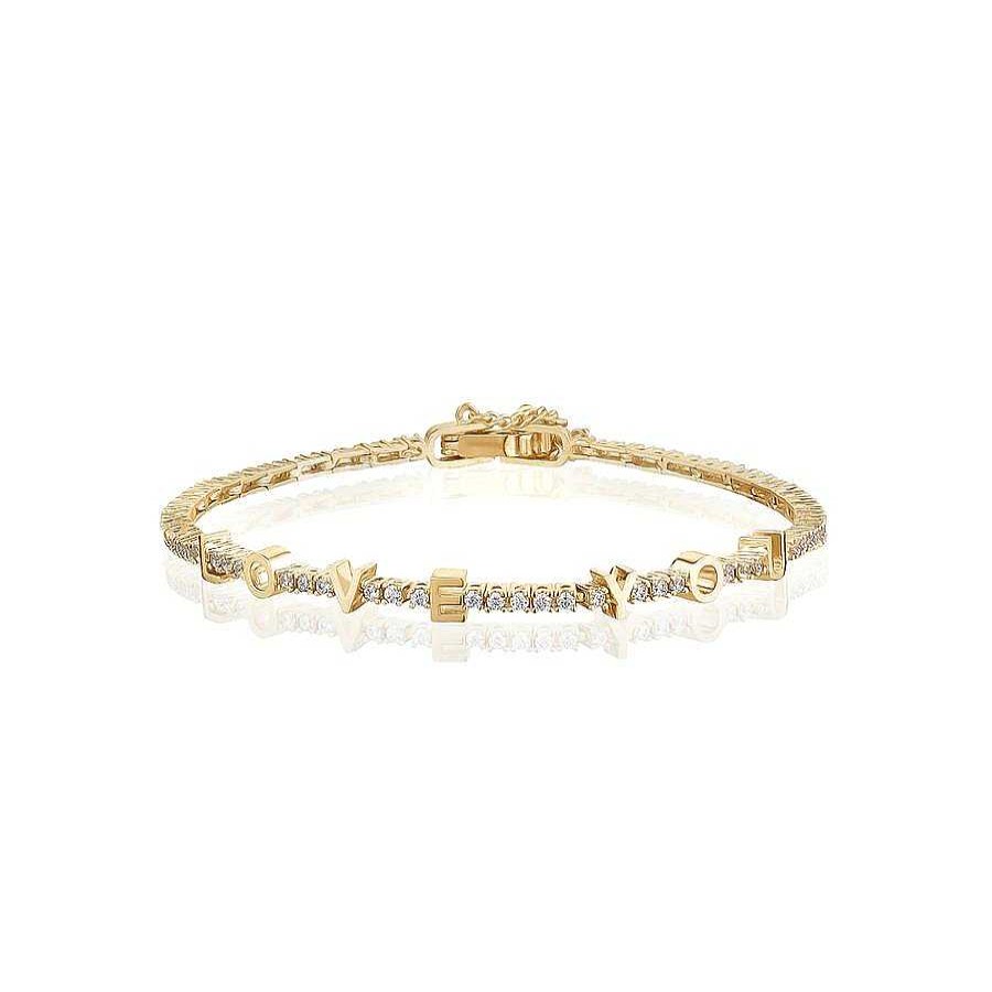 Jewelry Limlim | Love U Tennis Bracelet