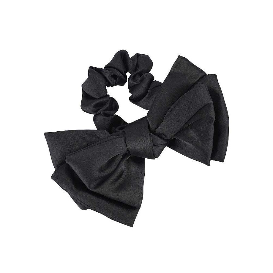 Hair Accessories Limlim | Satin Double Bow Scrunchie