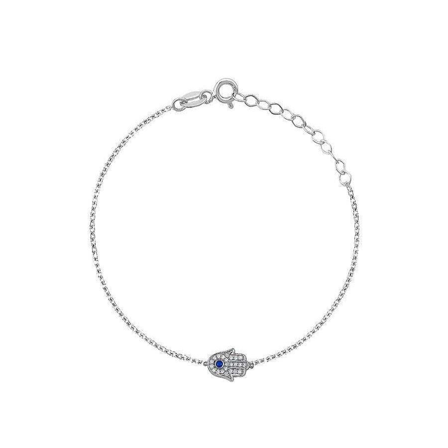 Jewelry Limlim | Hamsa Silver Bracelet