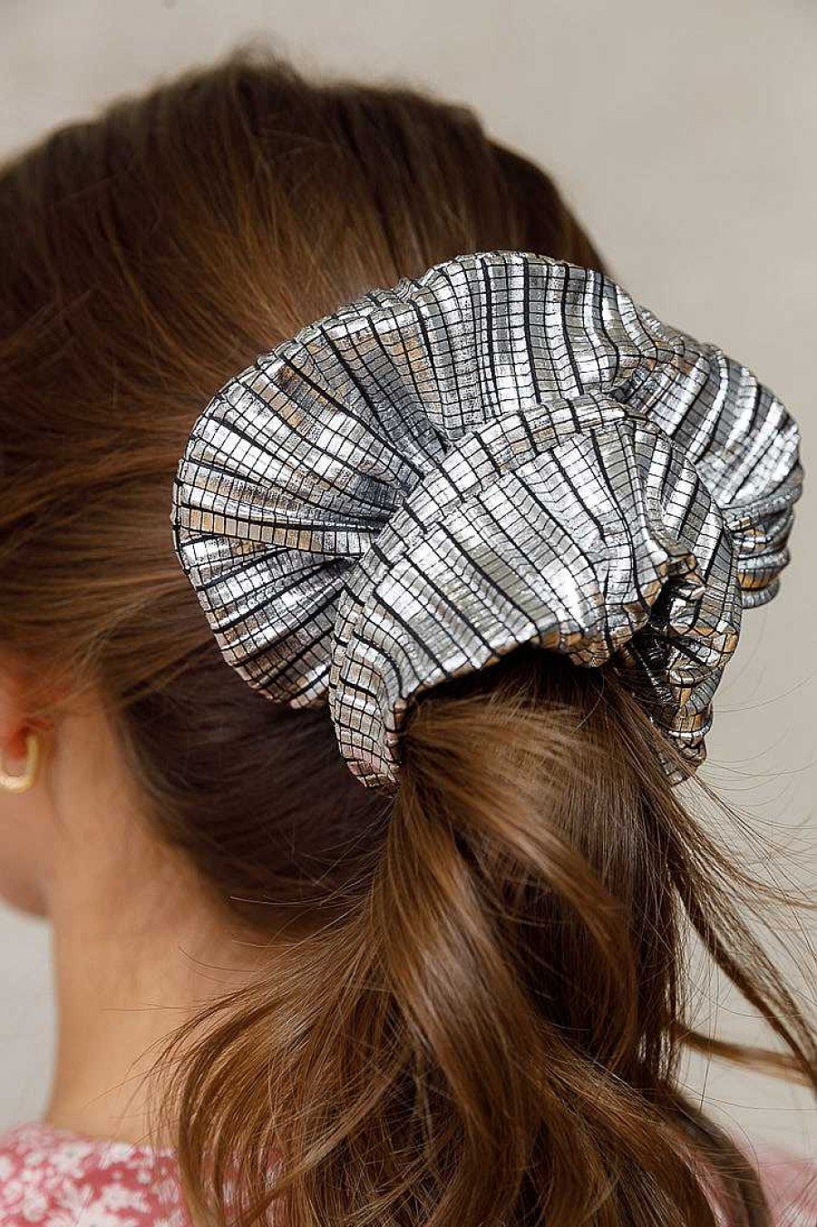 Hair Accessories Limlim | Metallic Scrunchies