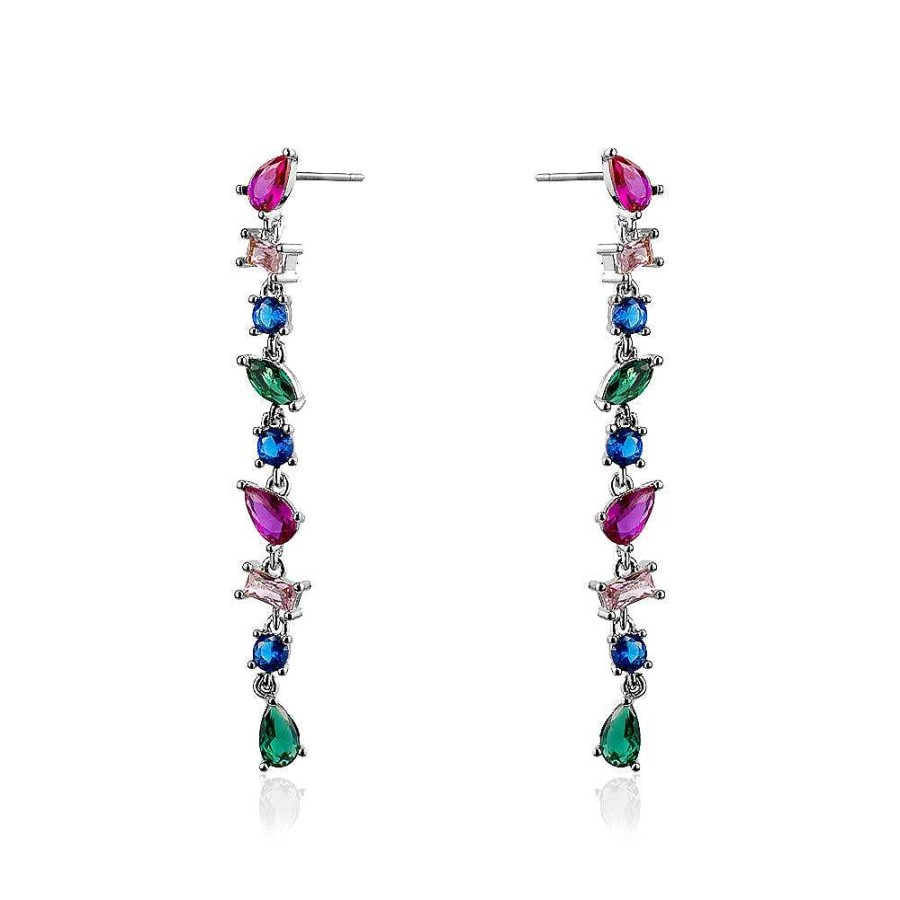 Jewelry Limlim | Crystal Colours Shaped Drop Earring