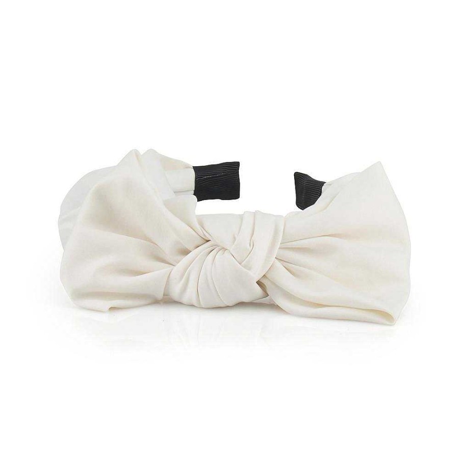 Hair Accessories Limlim | Luxury Satin Bow Hairband