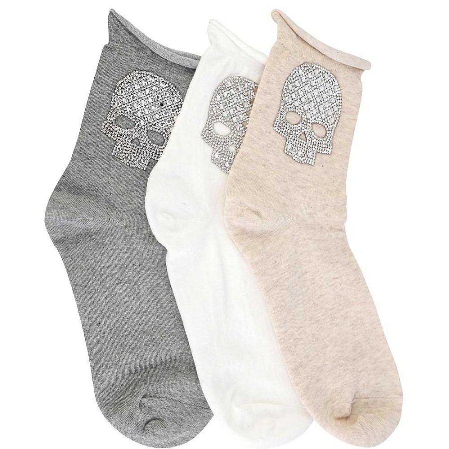 Luxe Trendy Socks Limlim | Skull Socks