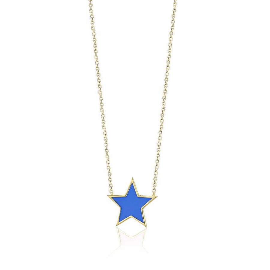 Jewelry Limlim | Enamel Star Necklace Gold