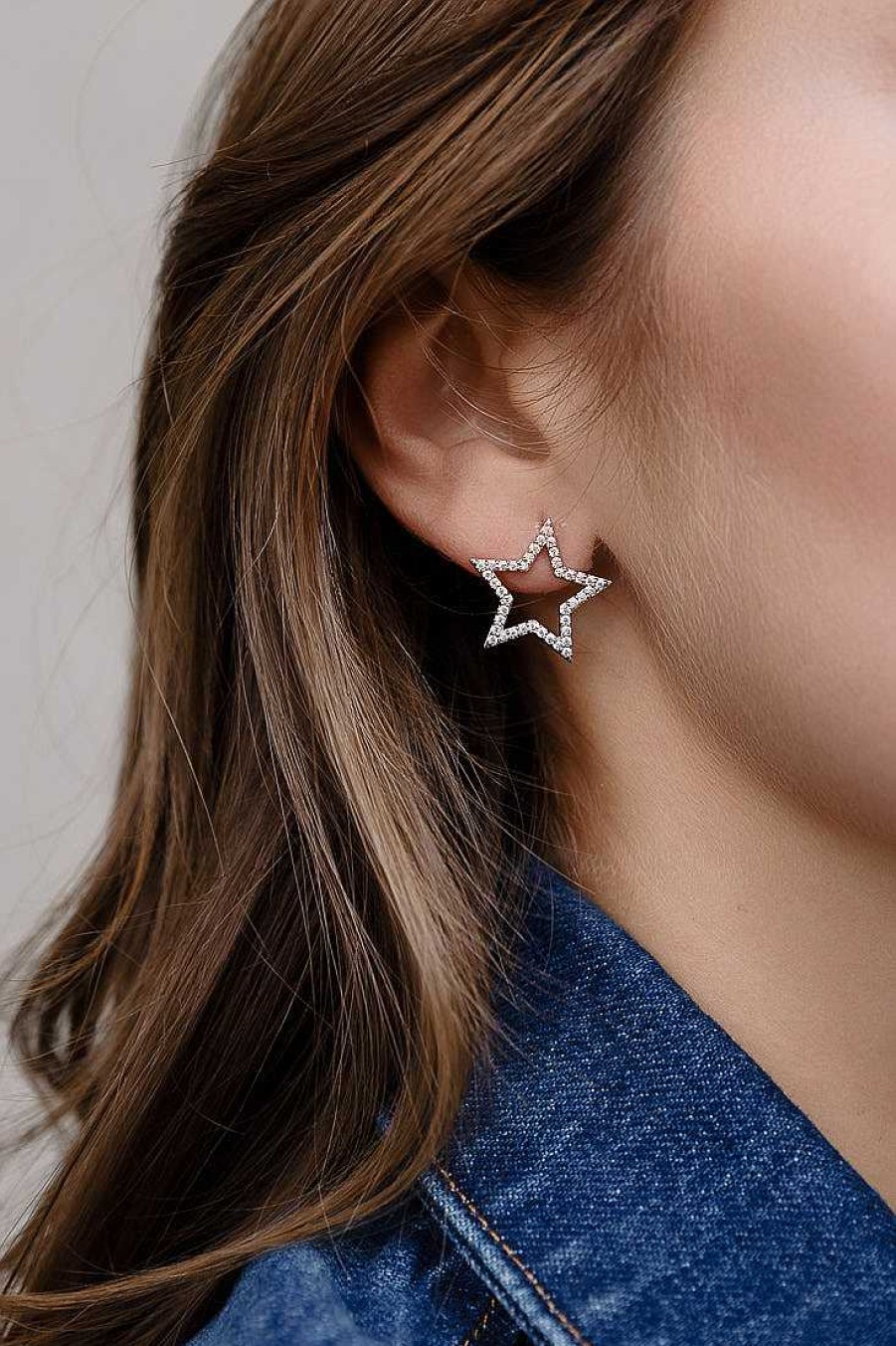 Jewelry Limlim | Crystal Star Studs