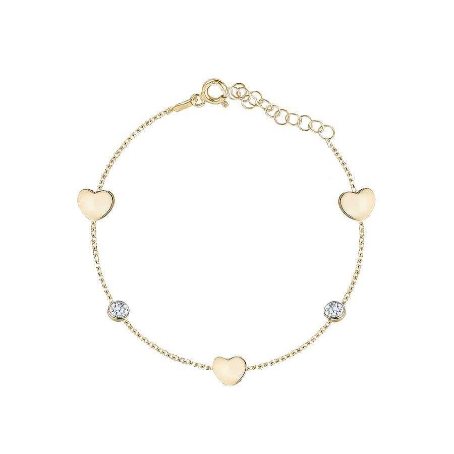 Jewelry Limlim | Heart And Crystal Bracelet