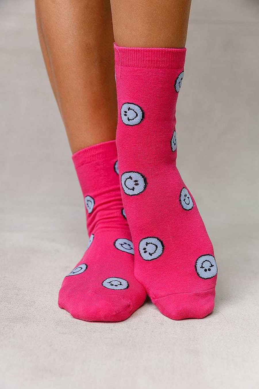 Luxe Trendy Socks Limlim | Summer Smiley Vibe