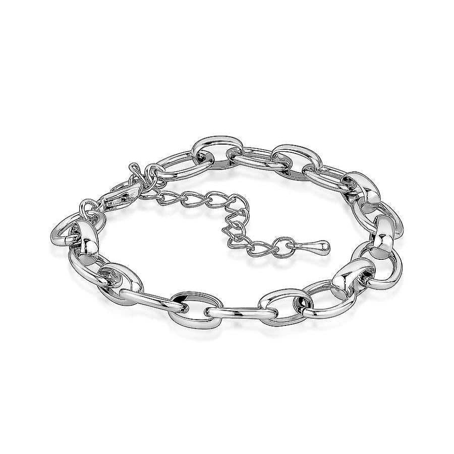 Jewelry Limlim | Light Link Chained Bracelets Silver