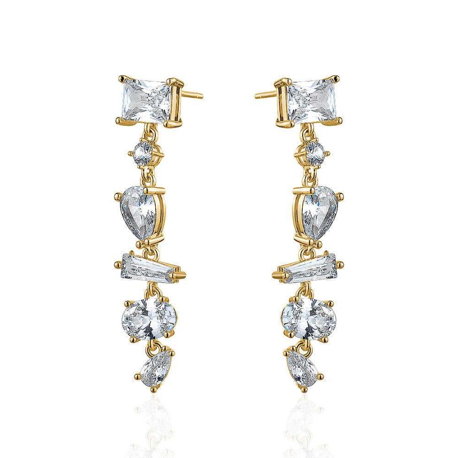 Jewelry Limlim | Spectacular Drop Crystal Earrings