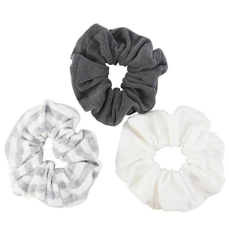 Hair Accessories Limlim | Terry Cloth Scrunchies Greys