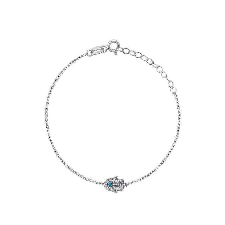 Jewelry Limlim | Hamsa Silver Bracelet