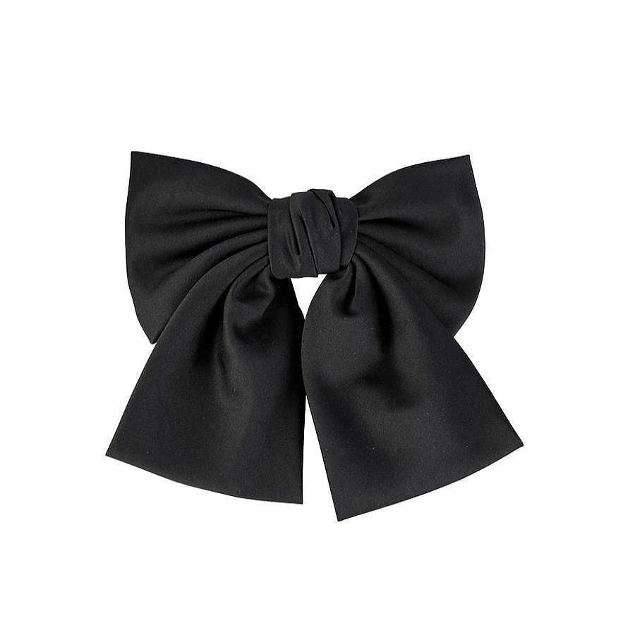 Hair Accessories Limlim | Large Bow Satin Barrette