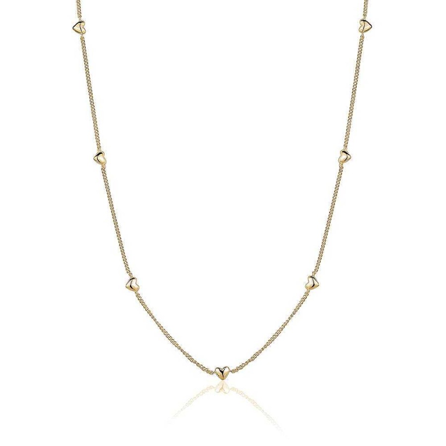 Jewelry Limlim | All Around Heart Necklace Gold