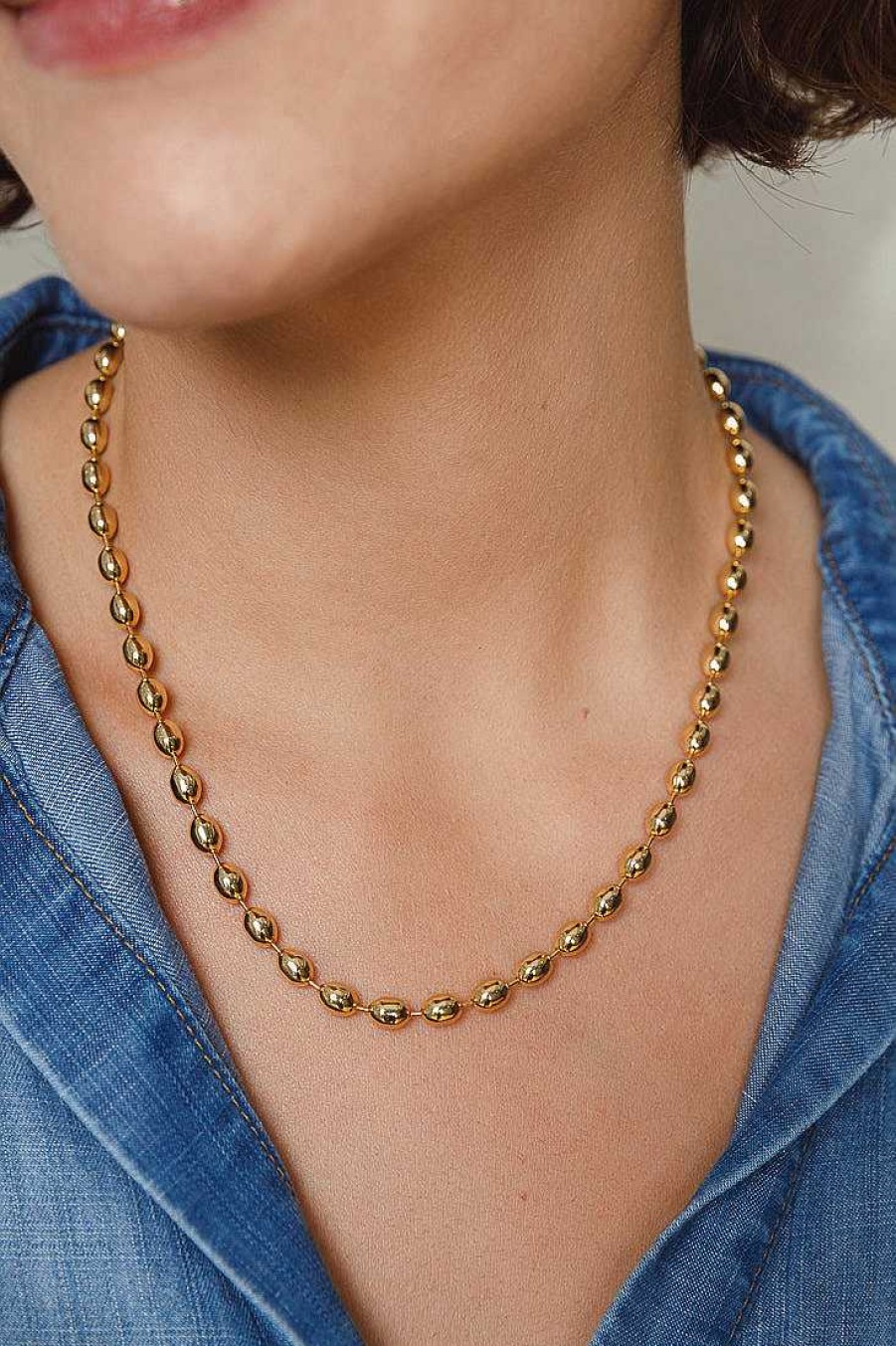 Jewelry Limlim | Gold Bean Necklace