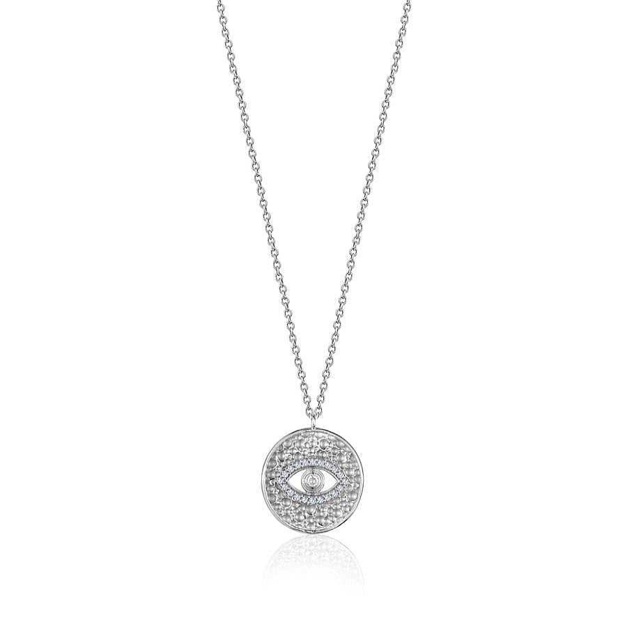 Jewelry Limlim | Evil Eye Coin Necklace