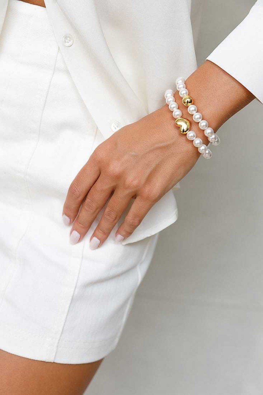 Jewelry Limlim | Swarovski Mm Pearl Bracelets