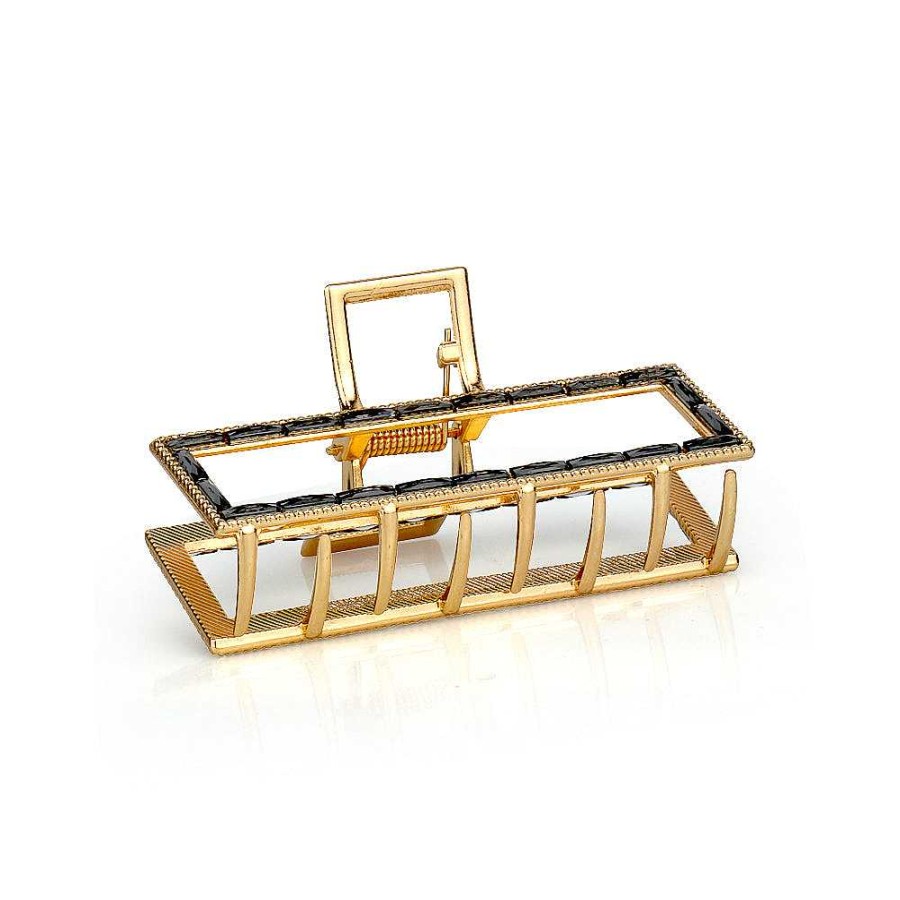 Hair Accessories Limlim | Metal Rectangular Jaw