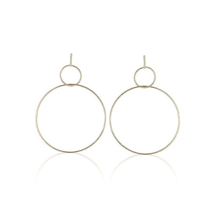 Jewelry Limlim | Large Bar And Circles Earrings