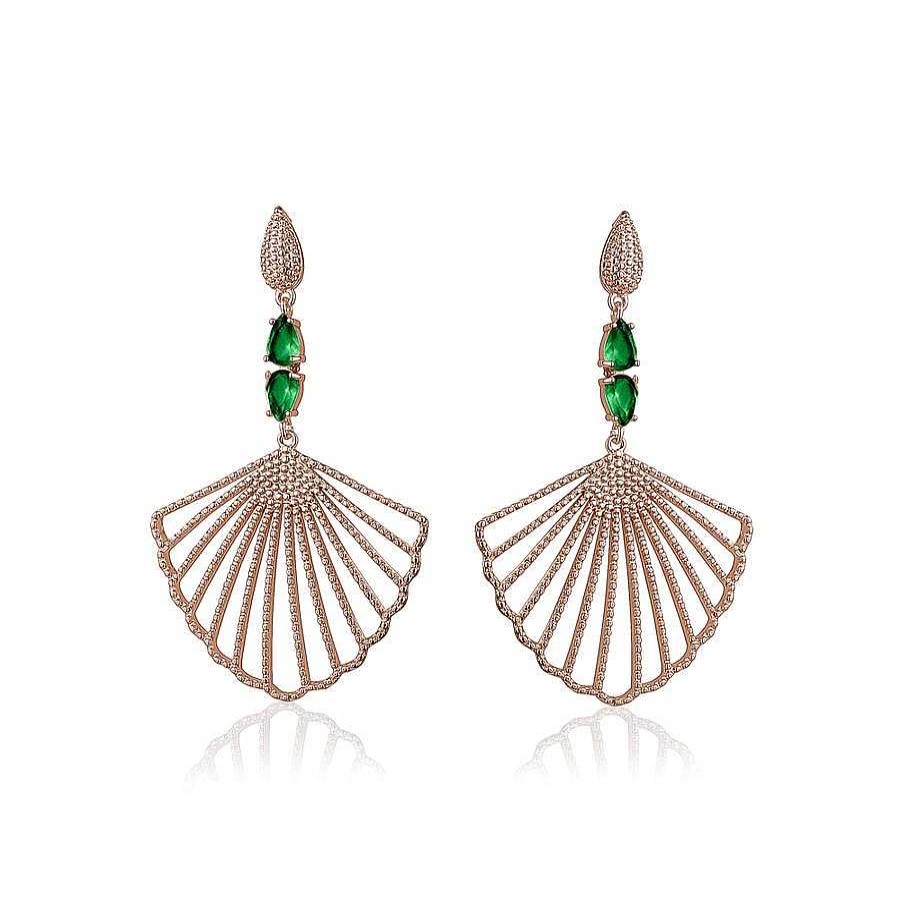 Jewelry Limlim | Fan Earring With Opal Details