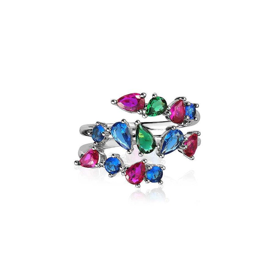 Jewelry Limlim | Crystal Shaped Rings Colours