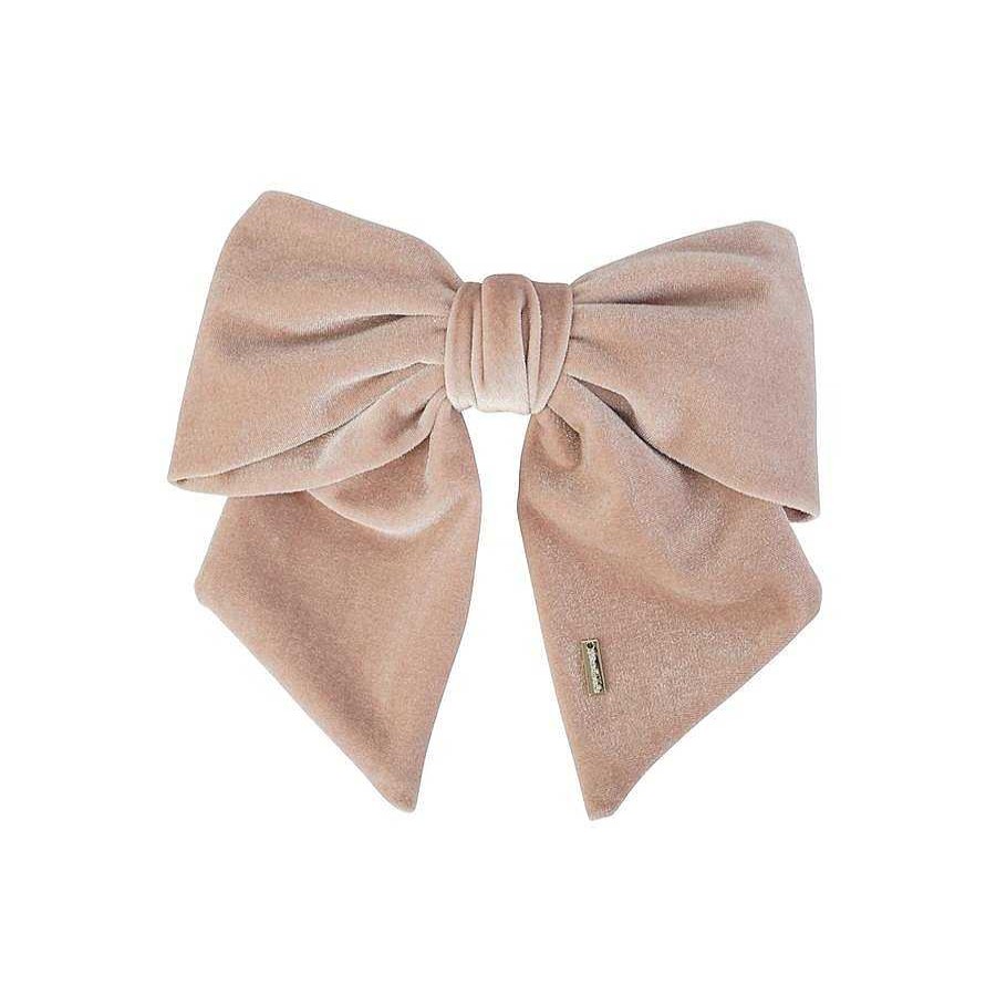 Hair Accessories Limlim | Large Bow Velvet Barrette