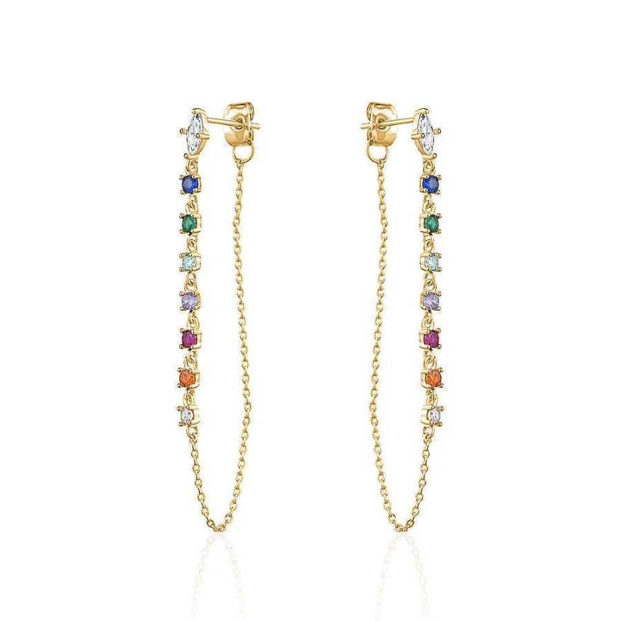 Jewelry Limlim | Chain Earrings Crystal