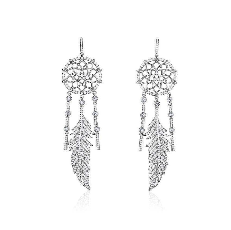 Jewelry Limlim | Crystal Dreamcatcher Earrings