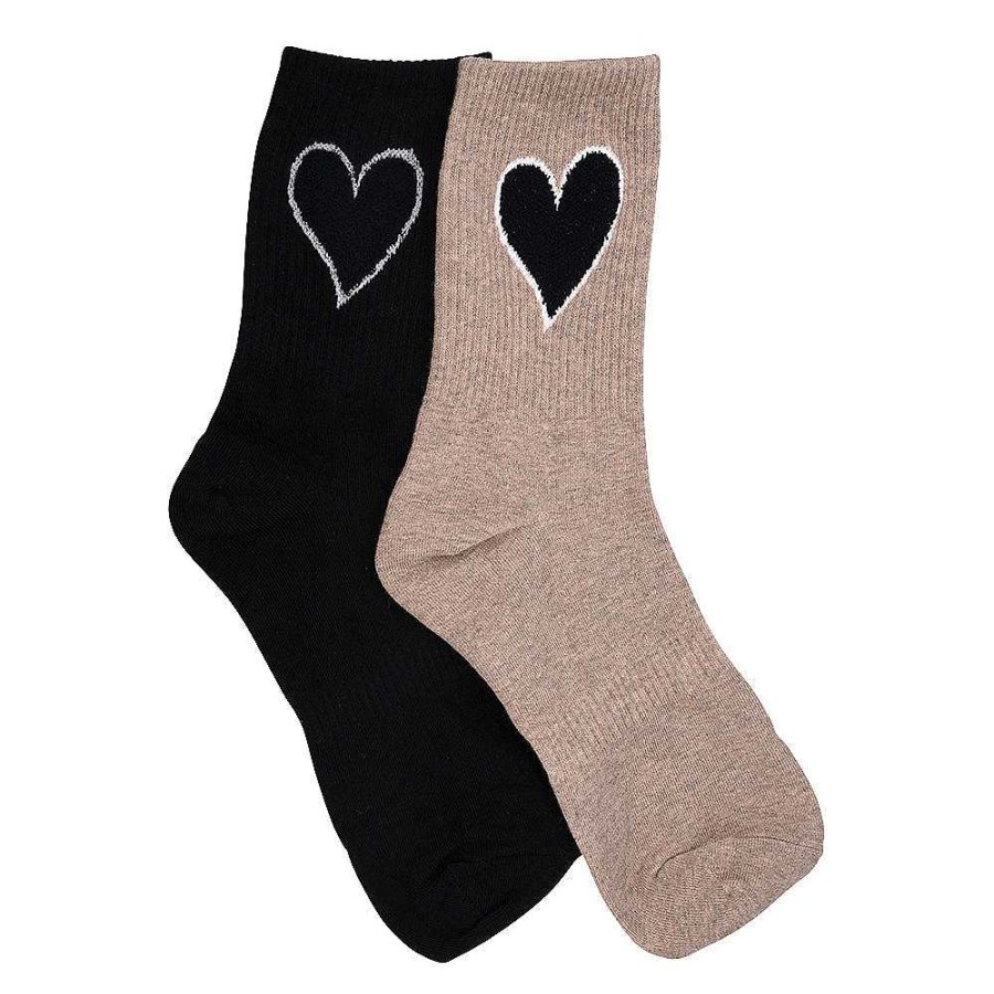 Howrosdoesit Limlim | Heart Rib Socks