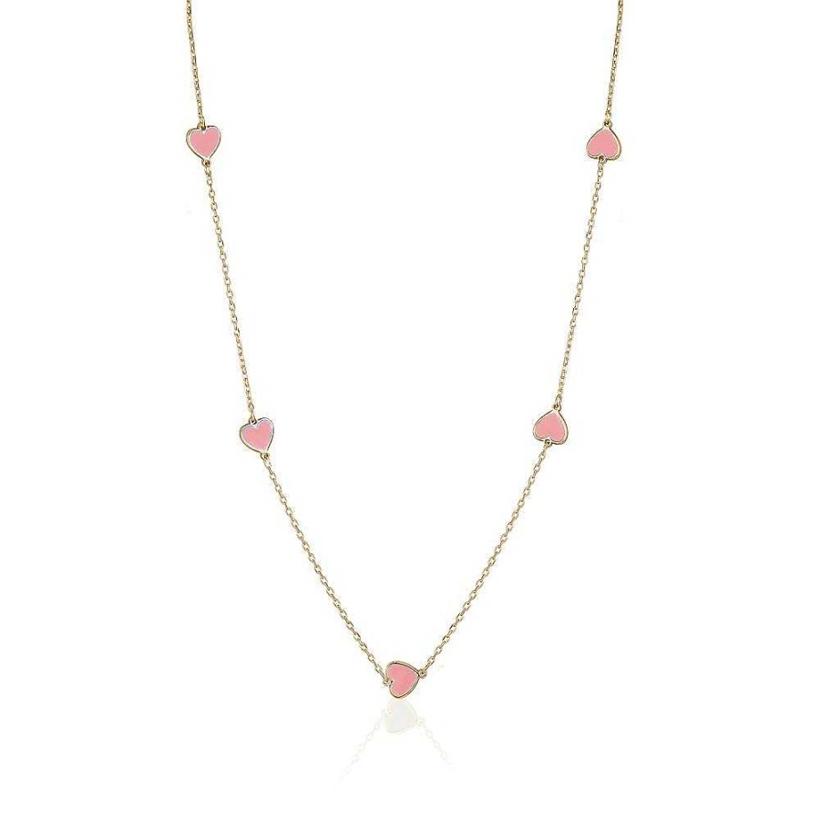 Jewelry Limlim | Enamel All Around Heart Necklace