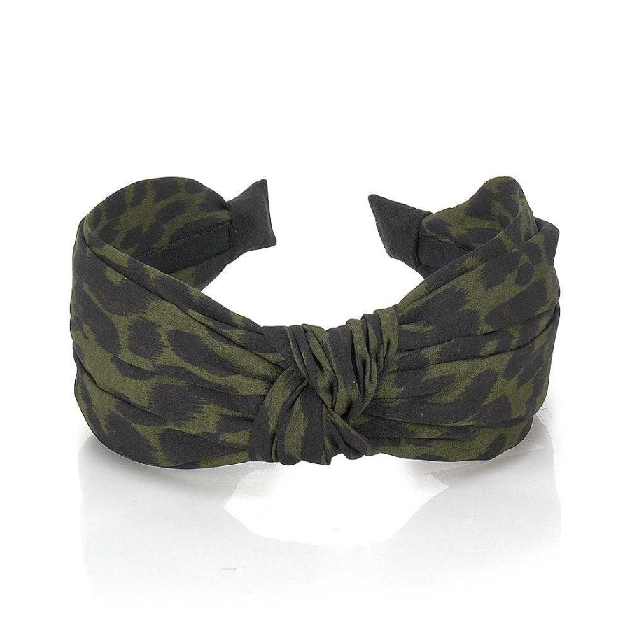 Hair Accessories Limlim | Leopard Top Knothairband