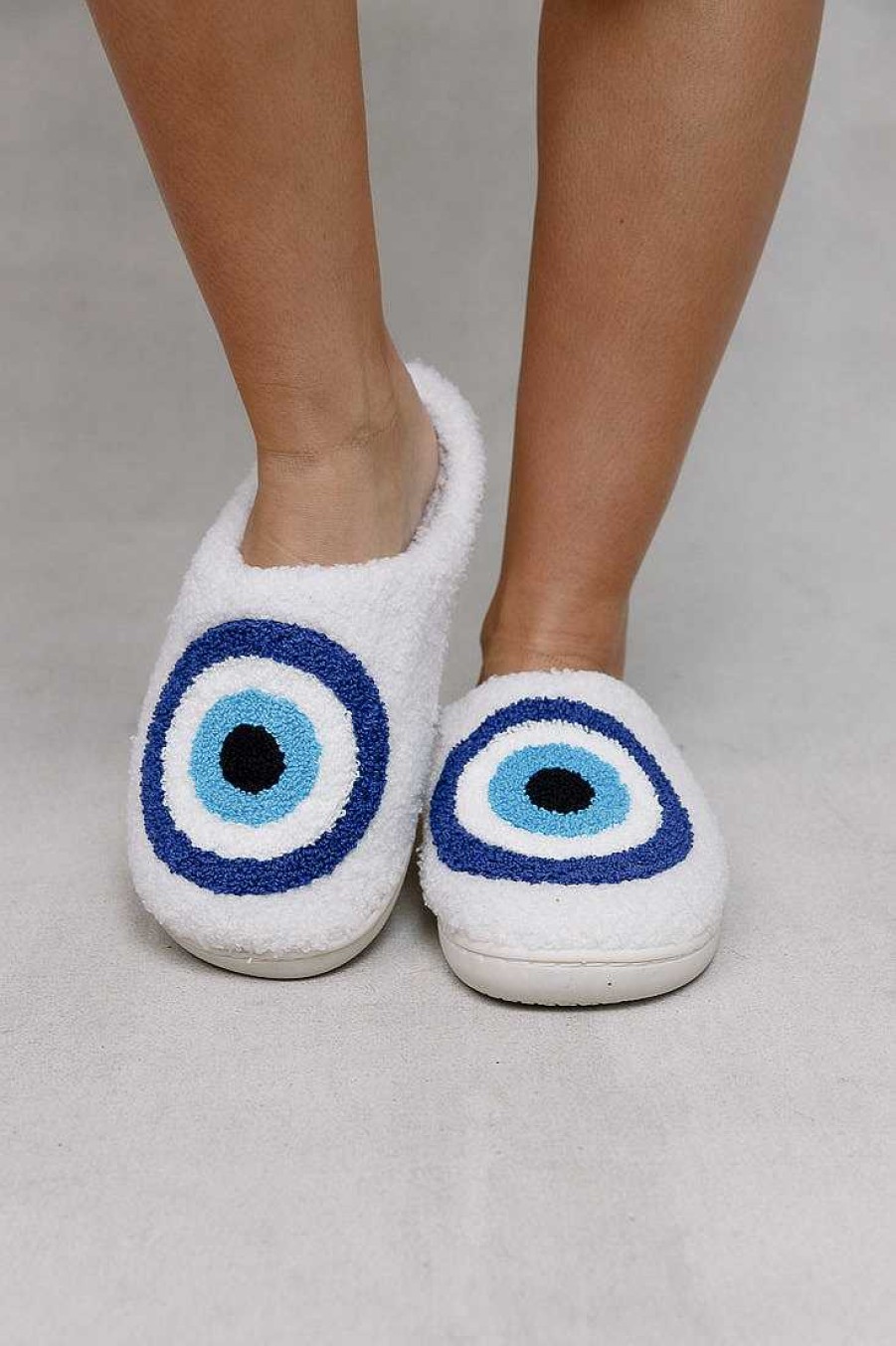 Slippers And Beanies Limlim | Evil Eye Slippers