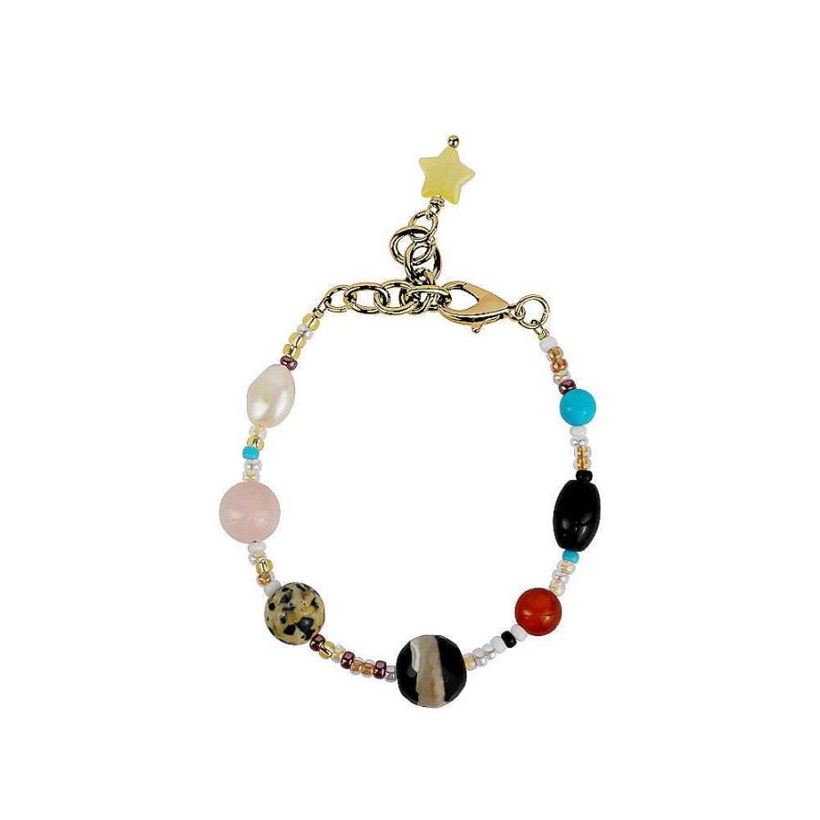 Jewelry Limlim | Set Of Beades Charm Bracelets