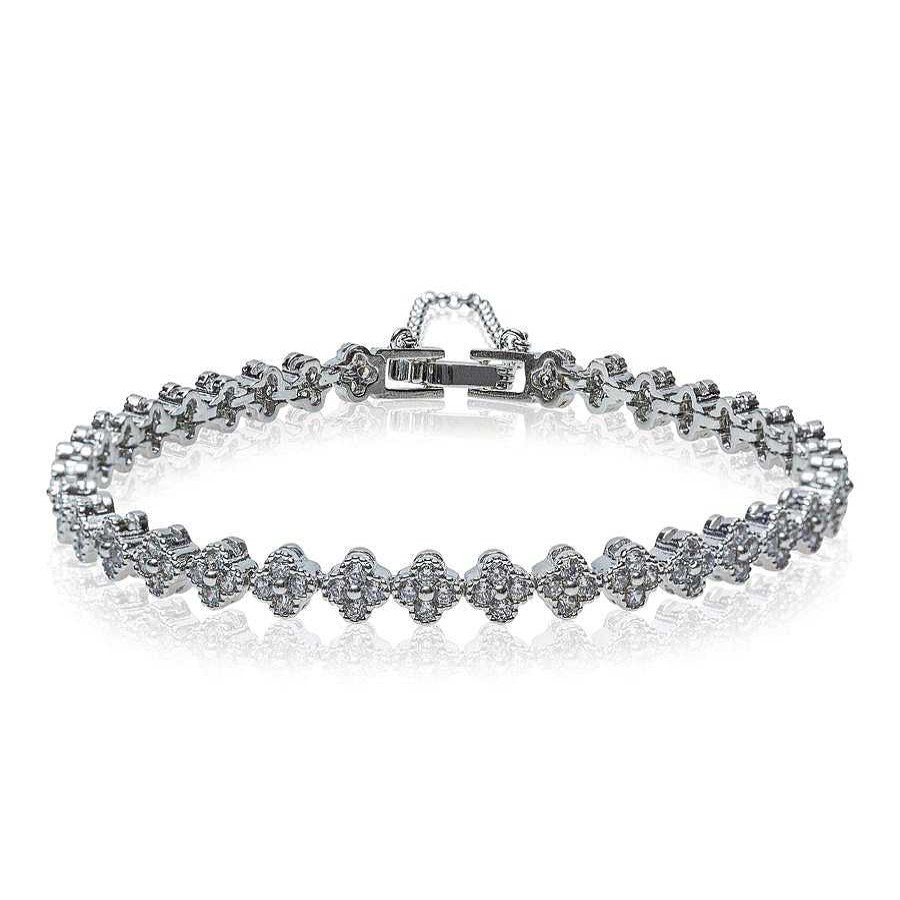 Jewelry Limlim | Flower Tennis Bracelet