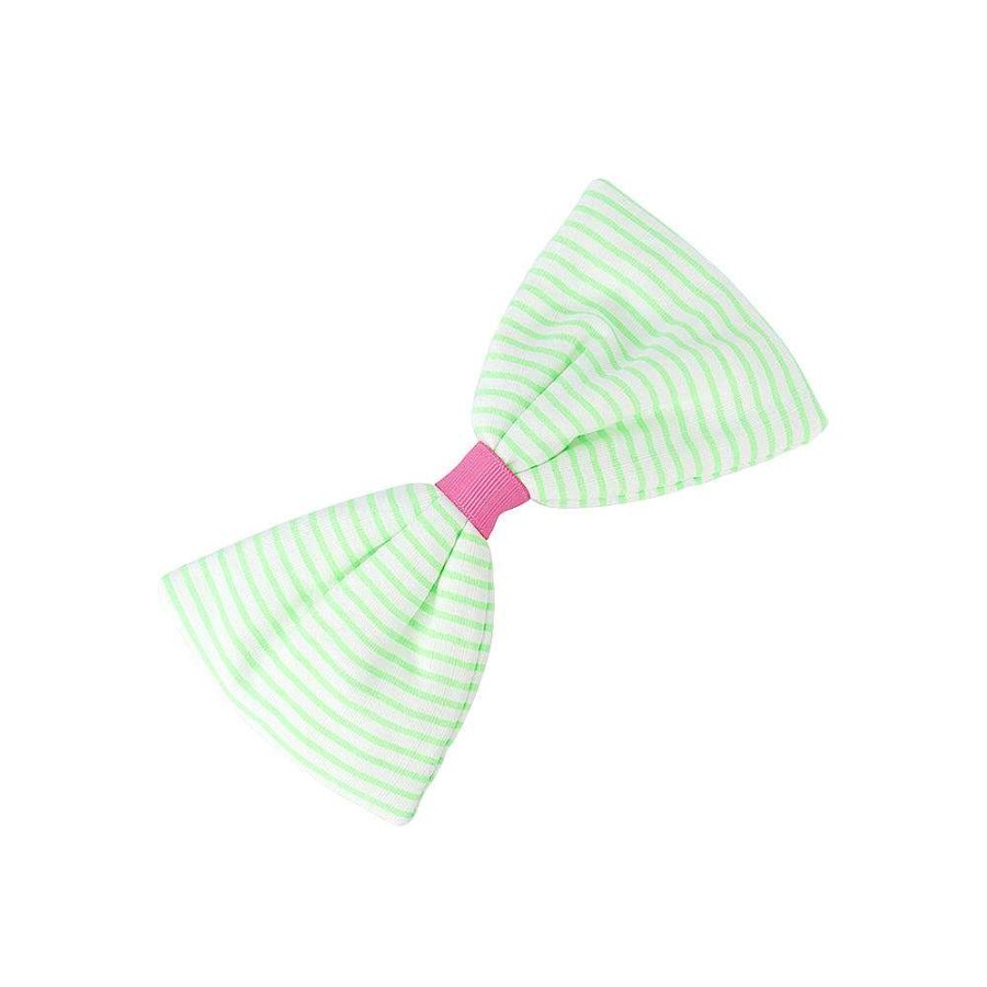 Hair Accessories Limlim | Neon Stripe Single Bow