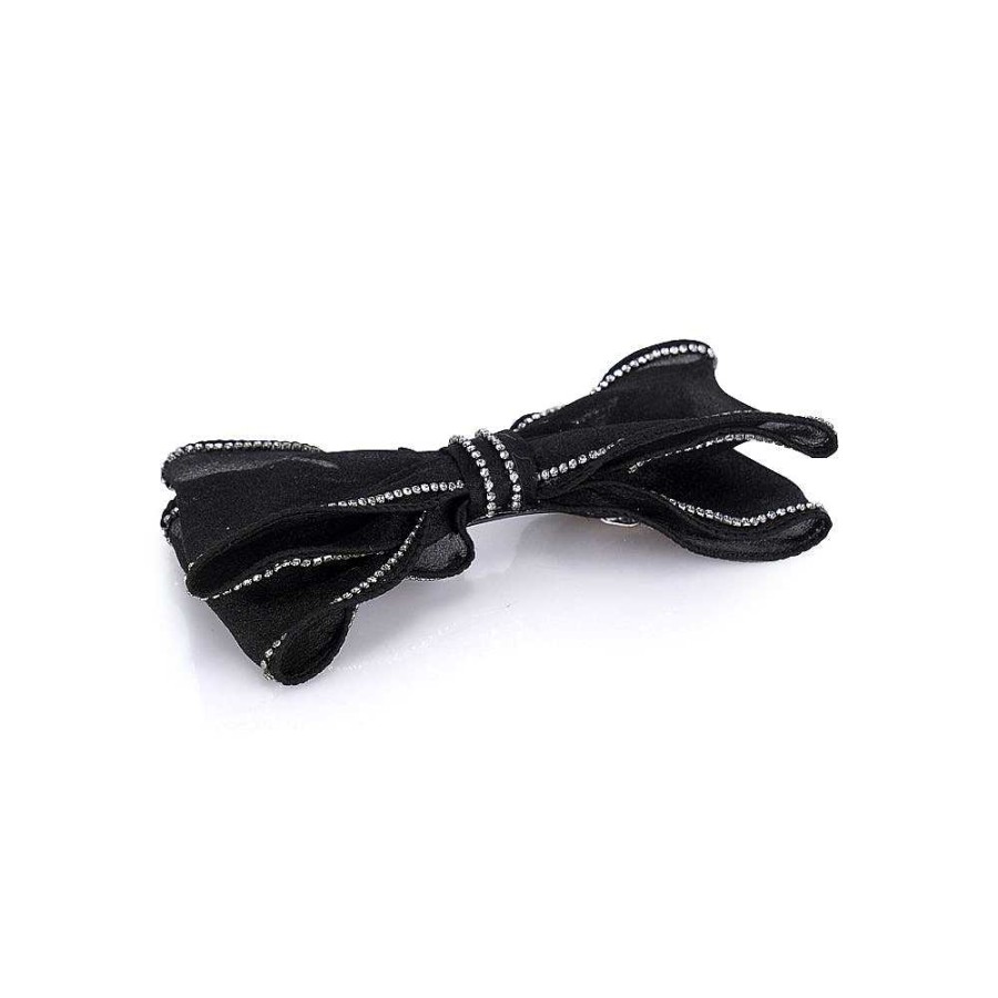 Hair Accessories Limlim | Crystal Trim Mesh Bow