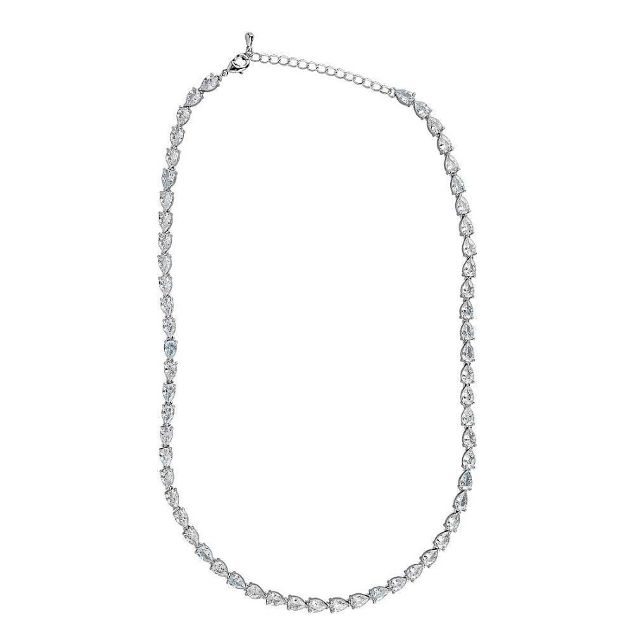 Jewelry Limlim | Pear Shape Tennis Necklace