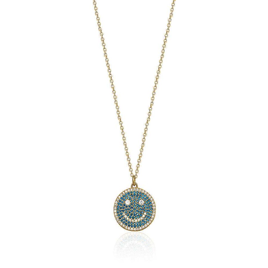 Jewelry Limlim | Crystal Smiley Necklace