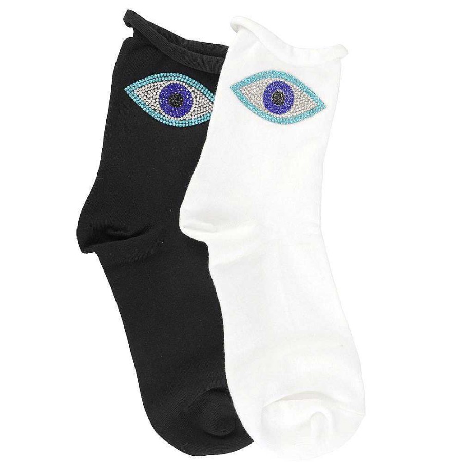 Luxe Trendy Socks Limlim | Evil Eye Socks