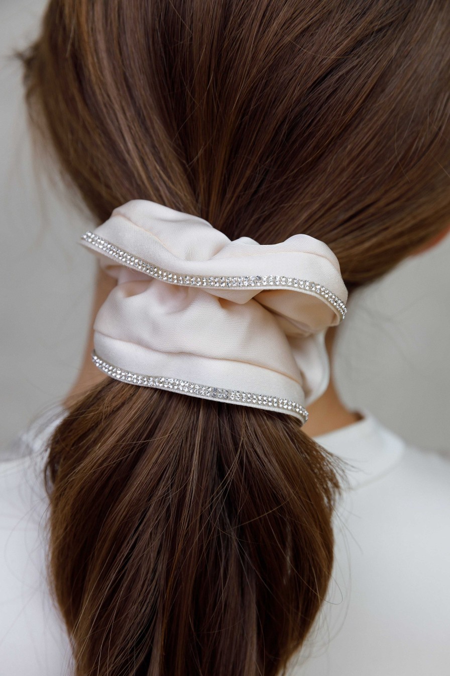 Hair Accessories Limlim | Crystal Band Scrunchies